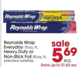 Giant Eagle Reynolds Wrap offer