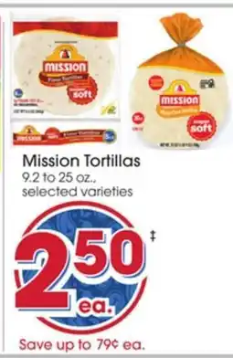 Giant Eagle Mission Tortillas offer