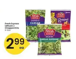 Albertsons Fresh Express Lettuce or Chopped Kits offer