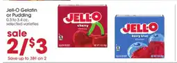 Giant Eagle Jell-O Gelatin or Pudding offer