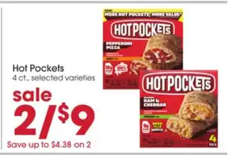 Giant Eagle Hot Pockets offer