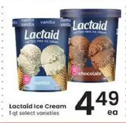 Albertsons Lactaid Ice Cream offer