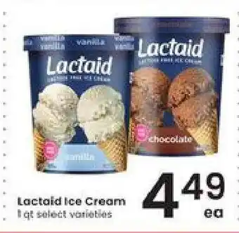 Albertsons Lactaid Ice Cream offer