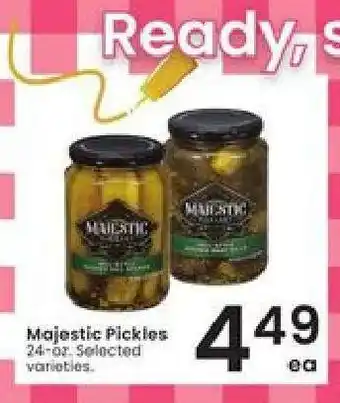 Albertsons Majestic Pickles offer
