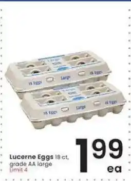 Albertsons Lucerne Eggs offer