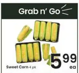 Albertsons Sweet Corn 4 pk offer