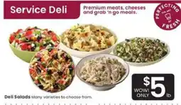 Albertsons Deli Salads offer
