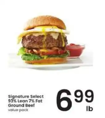 Albertsons Signature Select Ground Beef offer