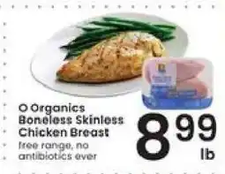 Albertsons O Organics Boneless Skinless Chicken Breast offer