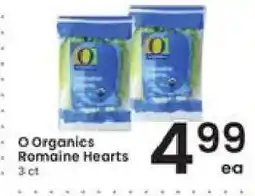 Albertsons O ORGANICS ROMAINE HEARTS offer
