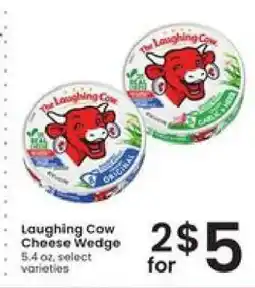 Albertsons Laughing Cow Cheese Wedge offer