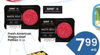 Albertsons Fresh American Wagyu Beef Patties offer