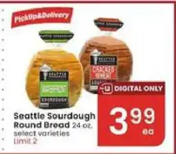 Albertsons Seattle Sourdough Round Bread offer
