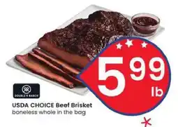 Albertsons USDA Choice Beef Brisket offer