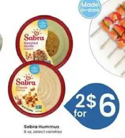 Albertsons Sabra Hummus offer