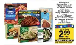 Albertsons Frozen Meals and Treats offer