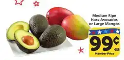Albertsons Medium Ripe Hass Avocados or Large Mangos offer