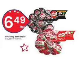 Albertsons Mini Baby Bel Cheese offer