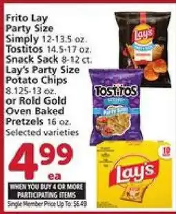 Albertsons Frito-Lay Party Size! offer