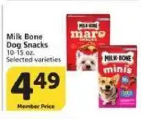 Albertsons Milk-Bone Dog Snacks offer