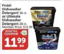 Albertsons Finish Dishwasher Detergent offer