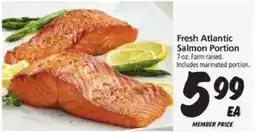 Safeway Fresh Atlantic Salmon Portion offer