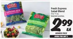 Safeway Fresh Express Salad Blend offer