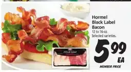 Safeway Hormel Black Label Bacon offer