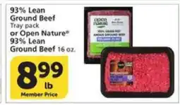 Albertsons 93% Lean Ground Beef offer