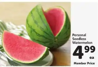 Safeway Personal Seedless Watermelon offer