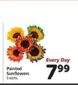 Safeway Painted Sunflowers offer