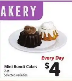 Safeway Mini Bundt Cakes offer