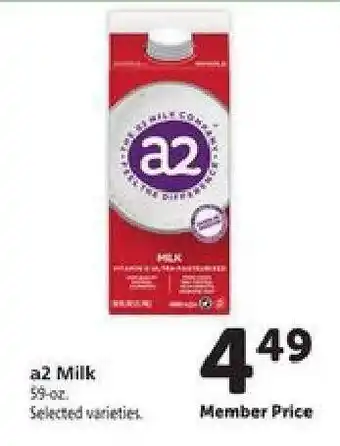 Safeway a2 Milk offer