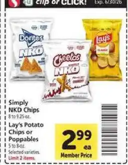 Safeway Simply NKD Chips offer