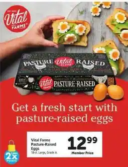 Safeway Vital Farms Pasture Raised Eggs offer