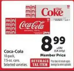 Safeway Coca-Cola offer