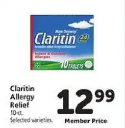 Safeway Claritin Allergy Relief offer