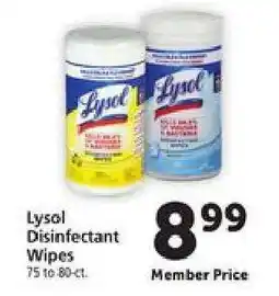 Safeway Lysol Disinfectant Wipes offer