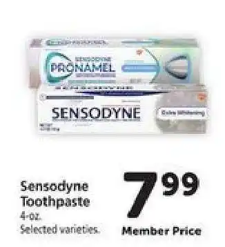 Safeway Sensodyne Toothpaste offer