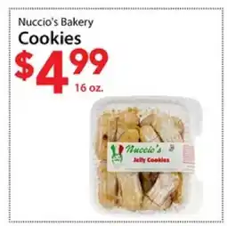 Three Guys from Brooklyn Nuccio's Bakery Cookies offer