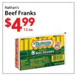 Three Guys from Brooklyn Nathan's Beef Franks offer