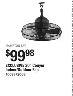 The Home Depot HAMPTON BAY 20 Conyer Indoor/Outdoor Fan offer