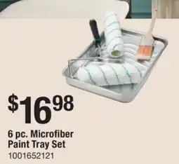 The Home Depot 6 pc. Microfiber Paint Tray Set offer