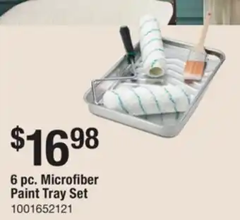 The Home Depot 6 pc. Microfiber Paint Tray Set offer
