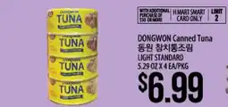 Hmart DONGWON Canned Tuna offer