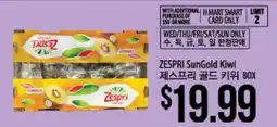 Hmart ZESPRI SunGold Kiwi BOX offer