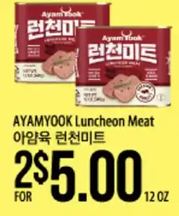 Hmart AYAMYOOK Luncheon Meat offer