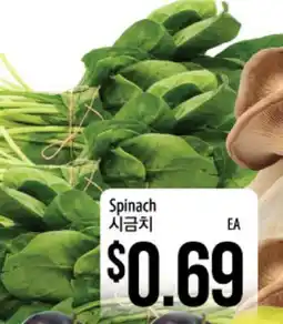 Hmart Spinach offer