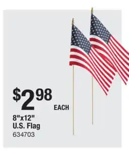 The Home Depot 8x12 U.S. Flag offer