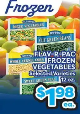 Torres Supermercado FLAV-R-PAC FROZEN VEGETABLES offer